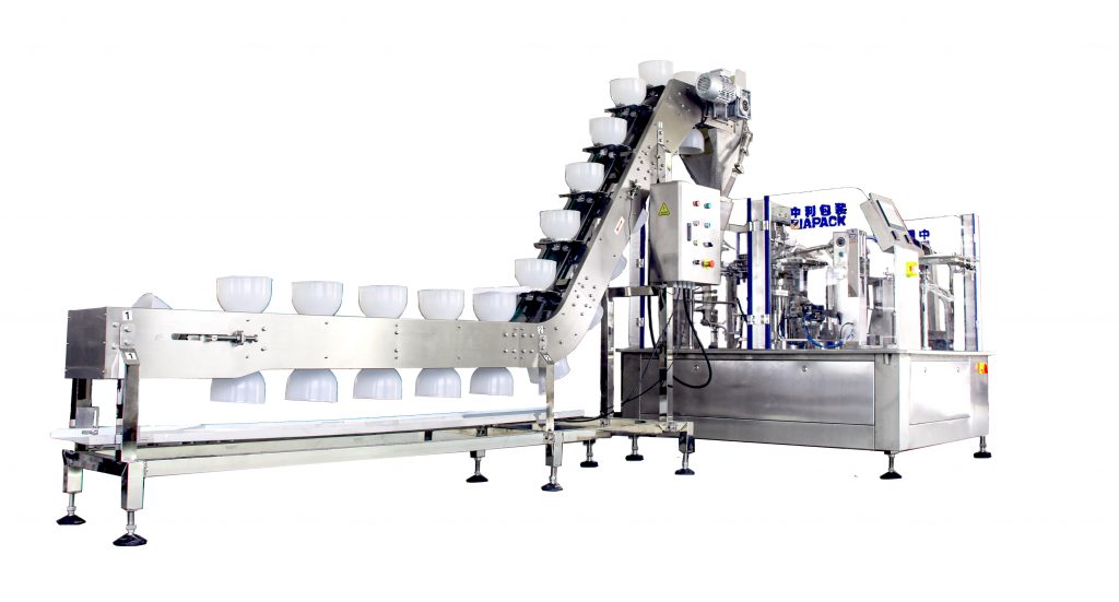 Automatic Bag Given Rotary Packaging Machine for Solid and Liquid Mixed Material