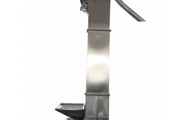 Vertical bucket elevator for granule product