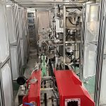 સારા સમાચાર! નવી સ્વચાલિત એક વેક્યૂમ ચેમ્બર ઈંટ બેગ ફોર્મિંગ ફિલિંગ મશીન ડિલિવરી માટે તૈયાર છે