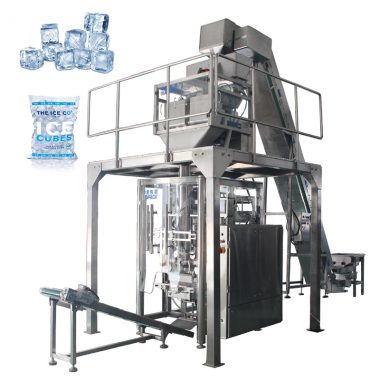 આપોઆપ 1-8KG આઇસ ક્યુબ વજનનું પેકેજિંગ મશીન