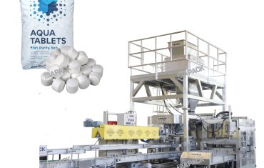 25-50 કિલોગ્રામ મીઠાની ગોળીઓ વજન ભરવાનું બેગિંગ મશીન